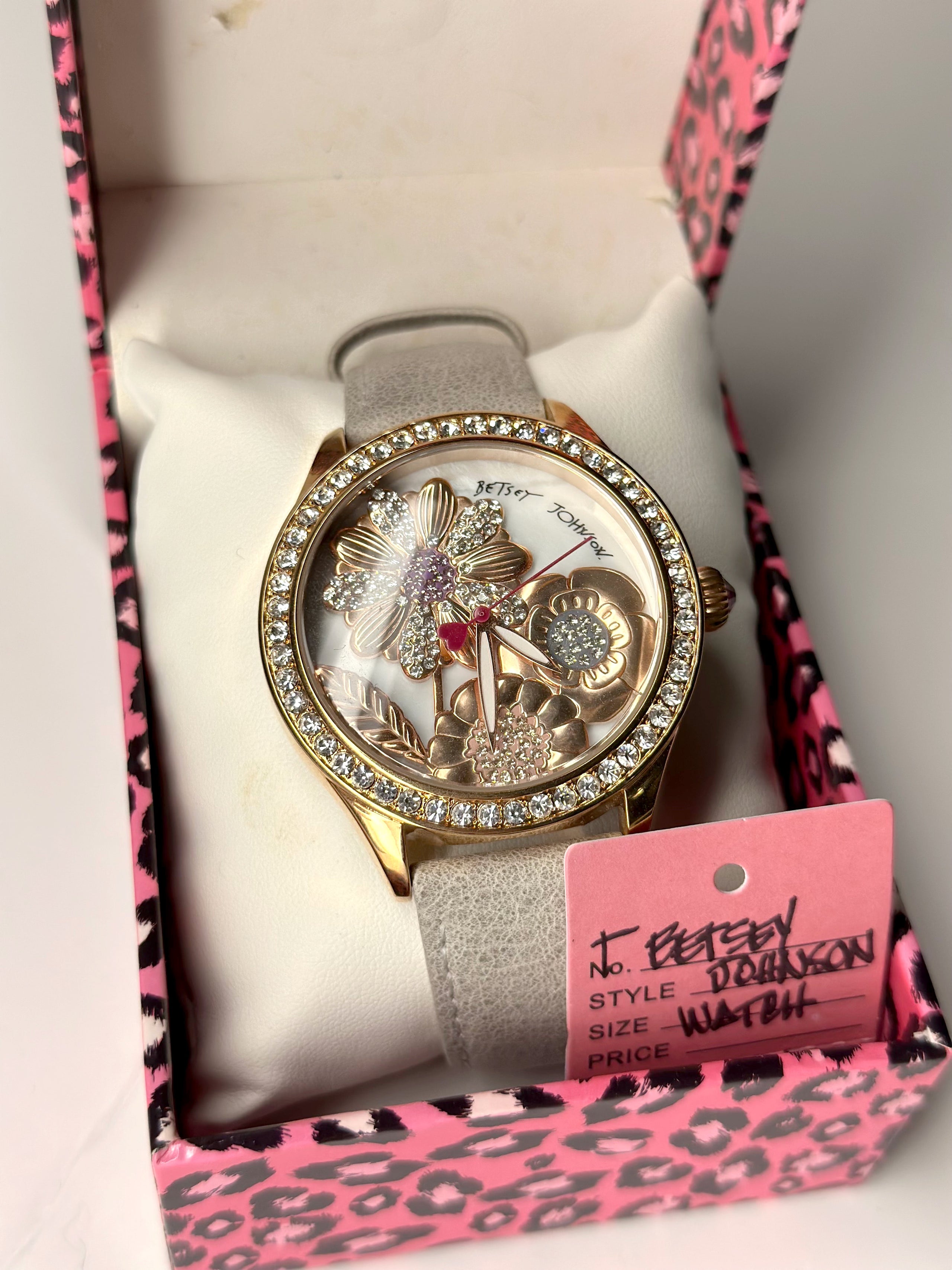 Betsey johnson watches ebay sale